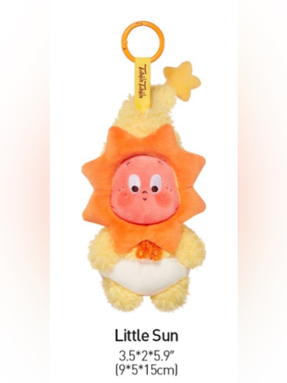 Pop Mart We Are Twinkle Twinkle Plush Pendant Little Sun